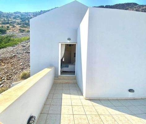 Crete, Plaka Elounda: Villa with swimming pool and panoramic views above Plaka
