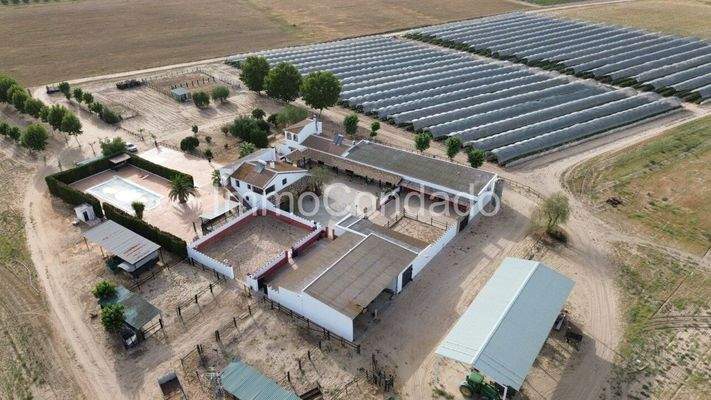 Luftaufnahme Gebäudekomplex