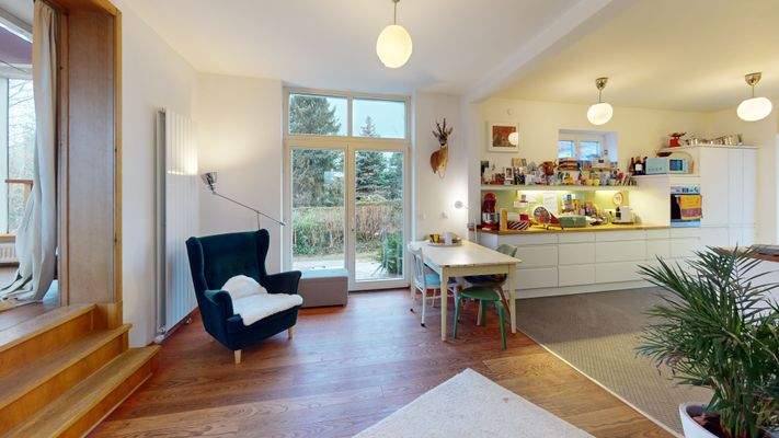 Wohn- und Küchenbereich