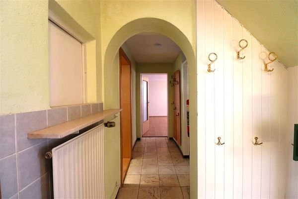 Hausflur und Garderobe