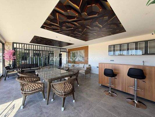 Beautiful Sea View Stylish Real Estate in Antalya Alanya