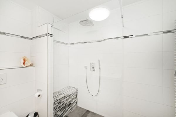 Begehbare Dusche