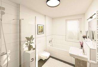 Badezimmer-Schillerquartett