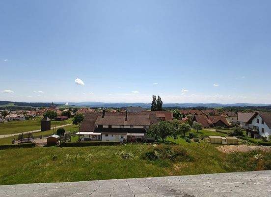 Blick vom Dachgeschoß