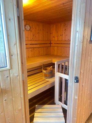 Sauna im UG