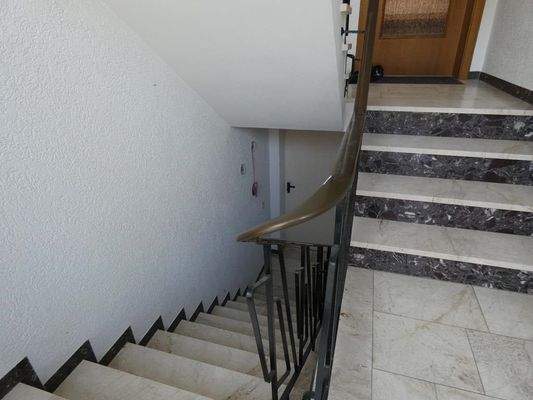 Gepflegtes Treppenhaus