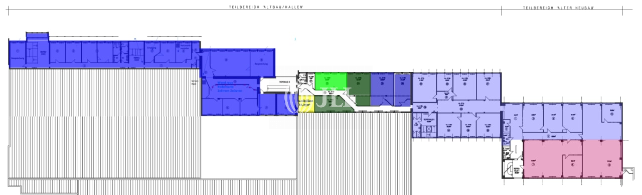 Grundriss 1. Obergeschoss Gebä