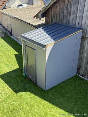 Beispielbild Kellerersatzmodul im Gartenanteil