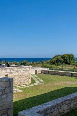 Kreta, Asprouliani: Schönes Haus in toller Anlage mit Meerblick zu verkaufen