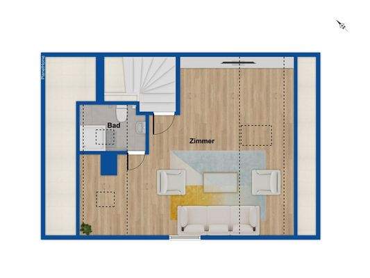 Grundriss Dachgeschoss