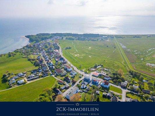 Strandstraße 15 aus der Luft