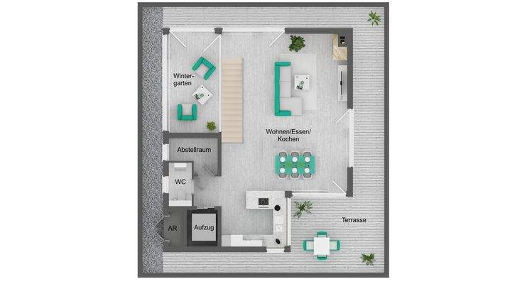 Grundriss - 2. Ebene