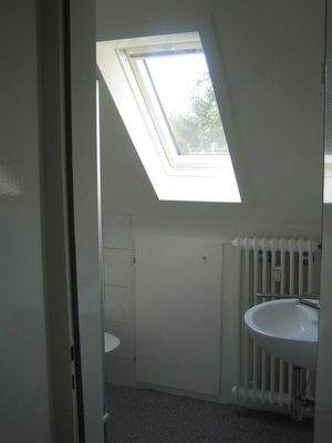 Blick in das Duschbad