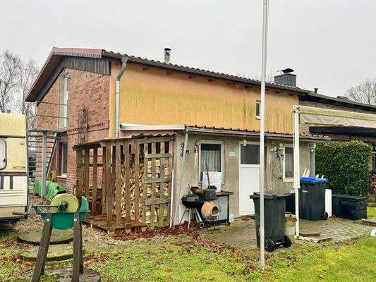 Hausansicht von hinten