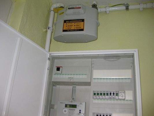 Haustechnik, Stromkasten 