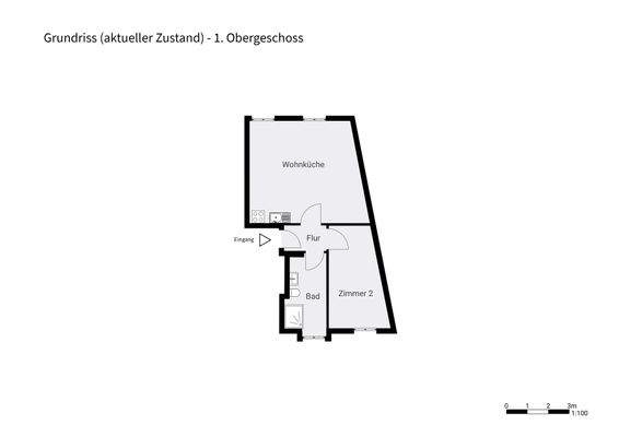 Grundriss - aktueller Zustand