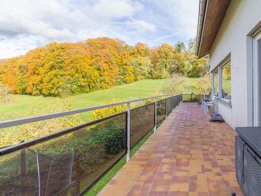 Großer 180 Grad Balkon