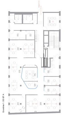 Grundriss 1. OG BT A