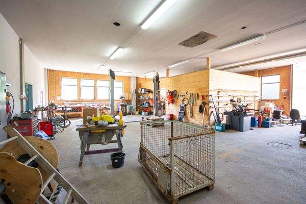 Innenansicht Hallenteil Ost