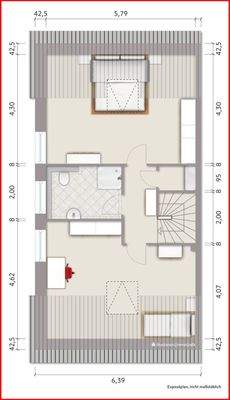 Grundriss Dachgeschoss