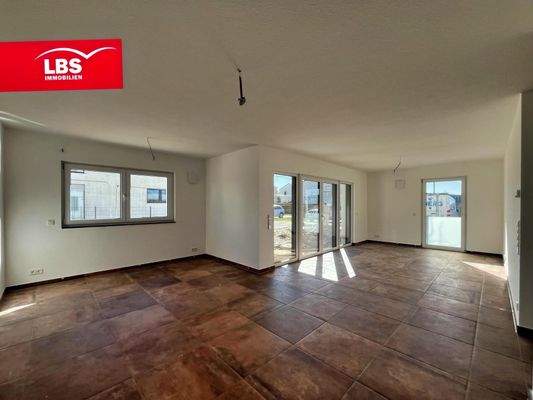 Muster EG Wohnraum / Küche