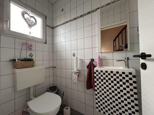 Gäste-WC Erdgeschoss