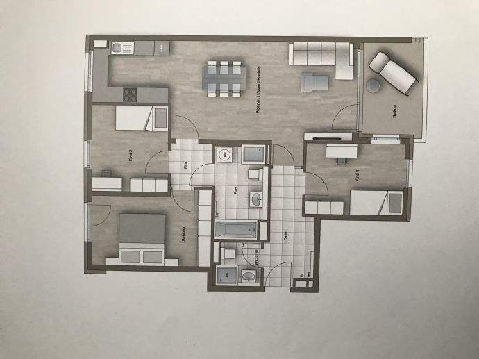 Objektbeschreibung: ... - Vermietung 3-Zimmer-Wohnungen