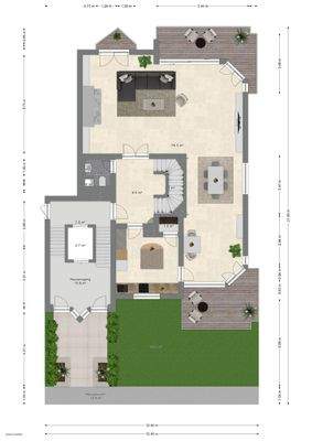 Eingang und Erdgeschoss