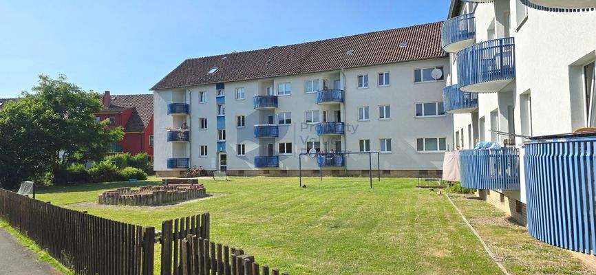 Überblick Gebäudehof