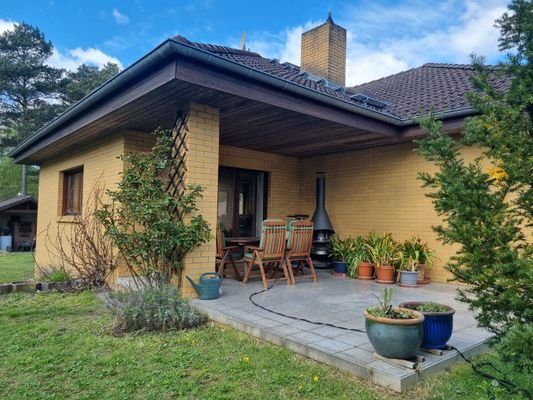 Überdachte Terrasse
