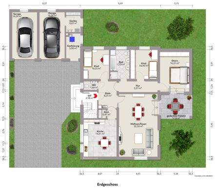 Grundriss Erdgeschoss