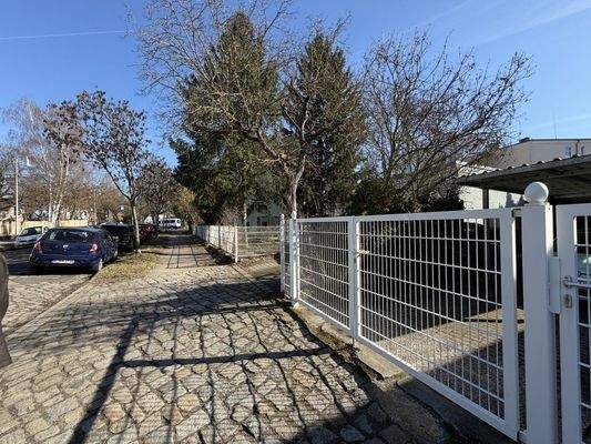 Blick in díe Straße