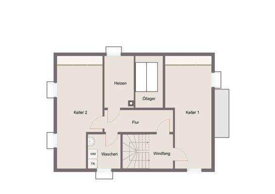 Grundriss Kellergeschoss