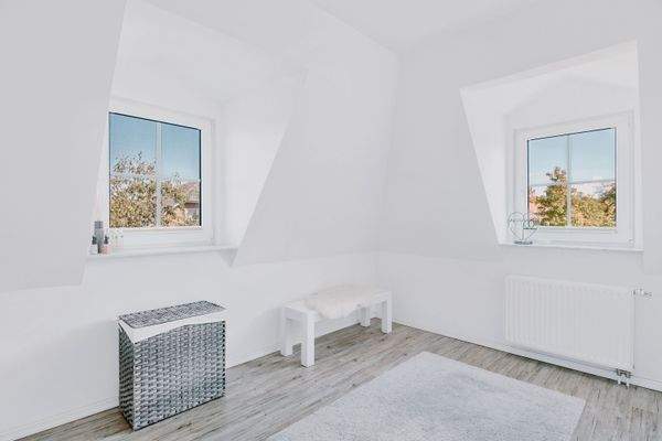 lichtdurchutetes Zimmer