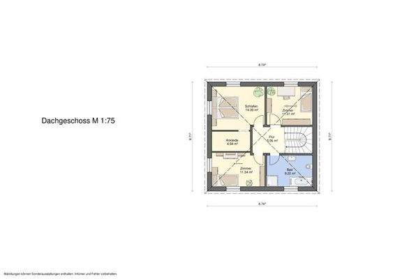 City 730 Grundriss DG o