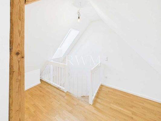 Ausgebautes Dachgeschoss