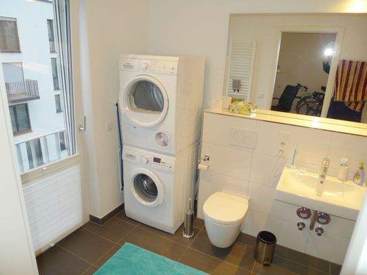 Tageslicht helles Bad