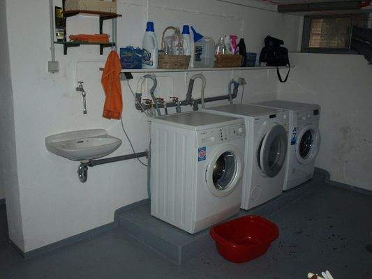 Bereich Waschmaschinen