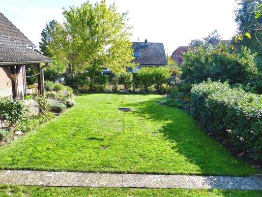 Garten vor dem Hauseingang