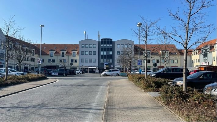 Zufahrt zum Center