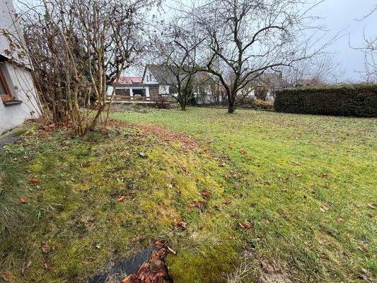 Der Garten lädt zum Toben ein!