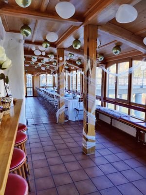 Hochzeit auf der Veranda