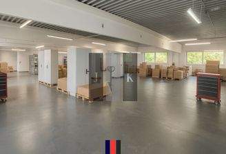 Halle Innenansicht 1 - Visualisierung 