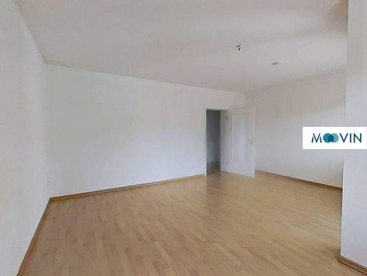 Ansicht II: Wohn- und Esszimmer