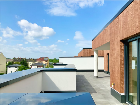 Blick von Dachterrasse 