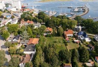 Blick Richtung Hafen