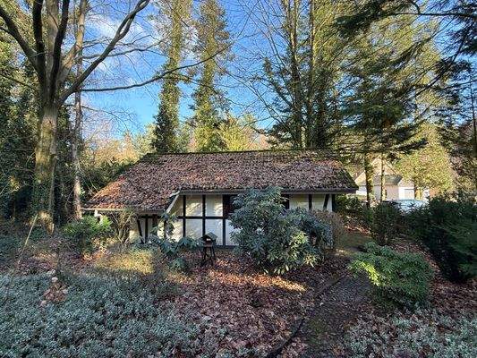 Garage vom Hauseingang