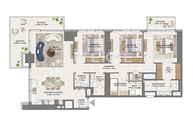 Luxury Apartments with Sea Views in Dubai Creek Harbour