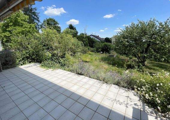 Ausblick von der Terrasse