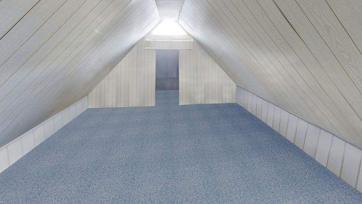 Ausgebauter Dachboden